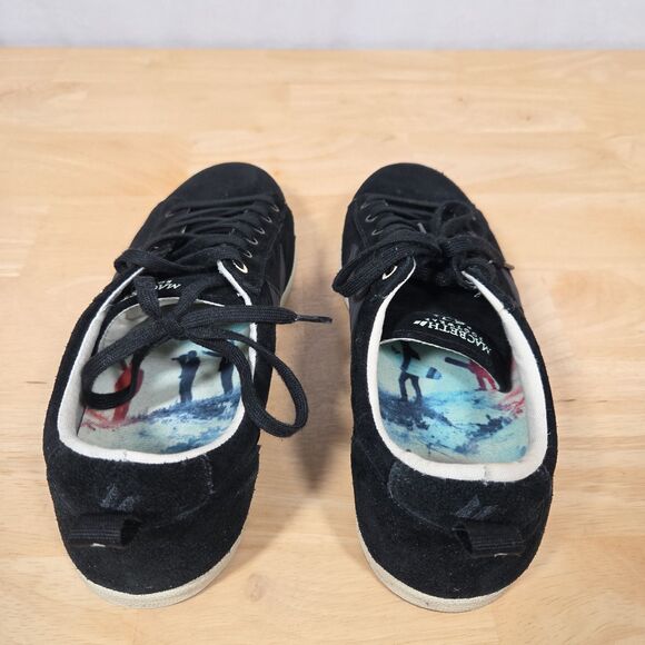 Macbeth x Switchfoot Men's Sz 10 Suede Black Y2K Skater Shoes Skate RARE - Picture 6 of 11